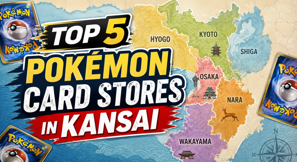 Top 5 Pokemon Card Stores in Kansai